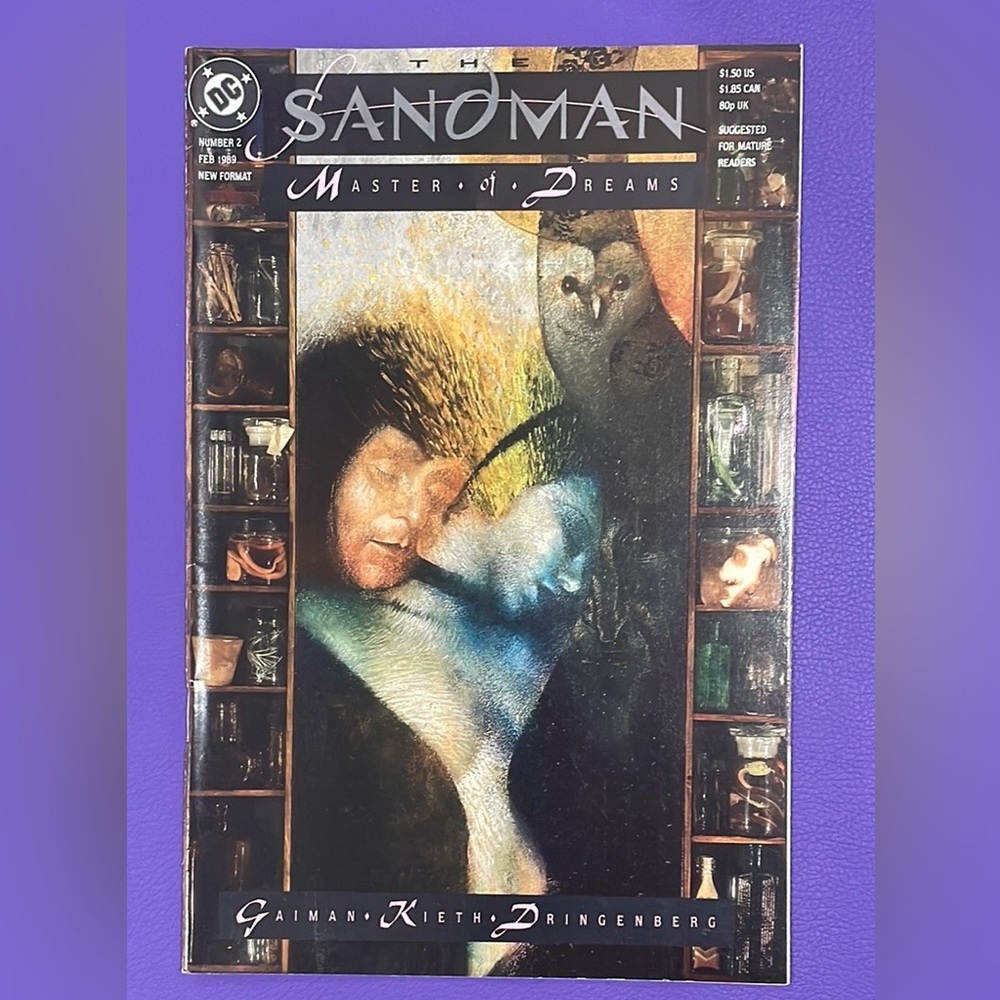The Sandman Master of Dreams Feb 1989 Number 2 in series of 4